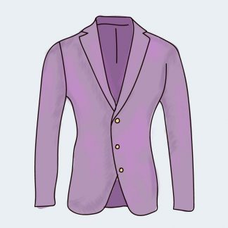 Funky Purple Blazer