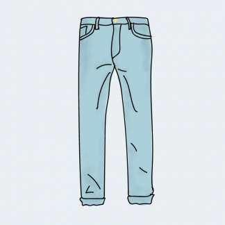 Light Blue Trousers