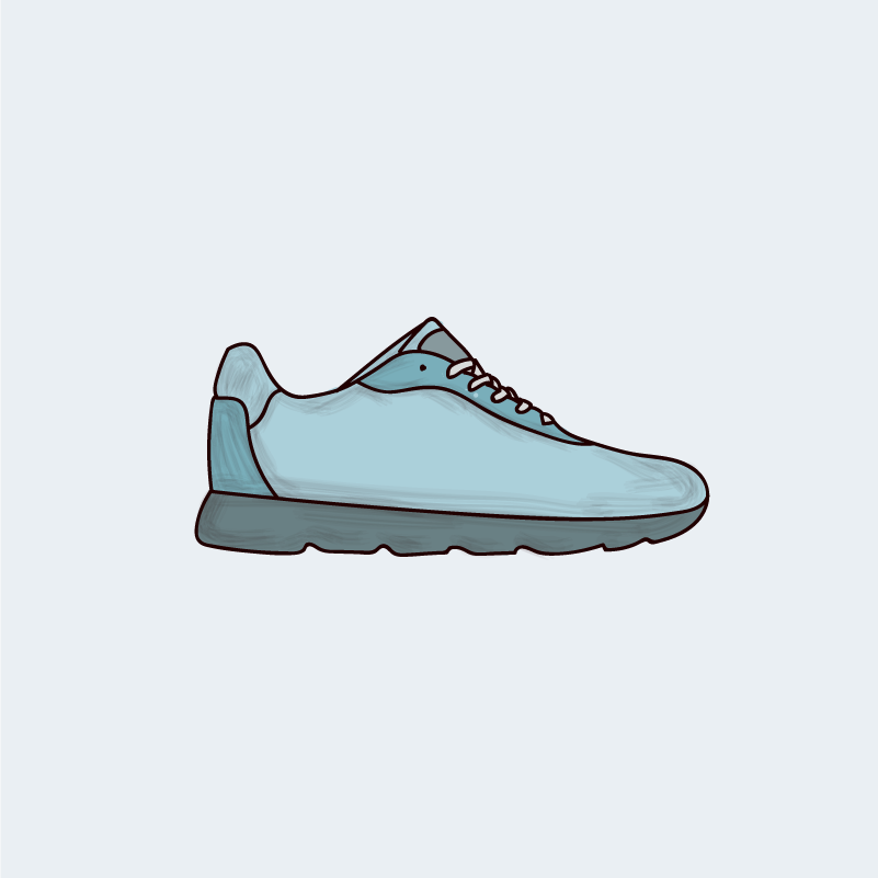 Light Blue Shoes