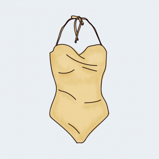 Yellow Swimsuit